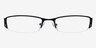 Ella Black MetalEyeglass Frames from EyeBuyDirect, Front View