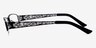 Ella Black MetalEyeglass Frames from EyeBuyDirect, Side View
