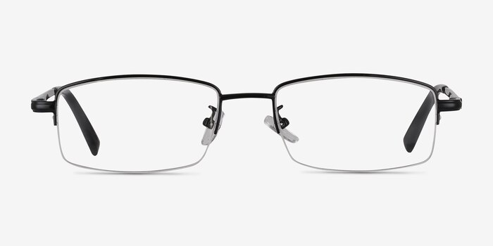 Craig Noir Métal Montures de lunettes de vue d'EyeBuyDirect