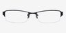 Melinda Black MetalEyeglass Frames from EyeBuyDirect, Front View