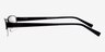 Melinda Black MetalEyeglass Frames from EyeBuyDirect, Side View