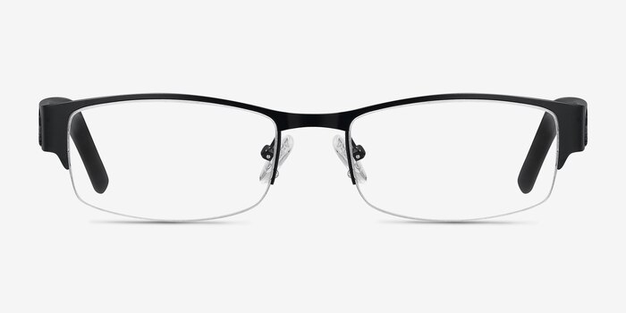 Chilliwack Black Metal Eyeglass Frames from EyeBuyDirect