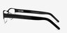 Chilliwack Black MetalEyeglass Frames from EyeBuyDirect, Side View