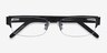 Chilliwack Black MetalEyeglass Frames from EyeBuyDirect, Closed View