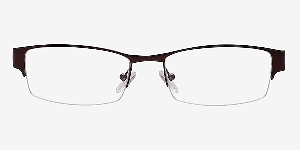 Chilliwack Brown Metal Eyeglass Frames