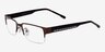 Elijah Brown MetalEyeglass Frames from EyeBuyDirect, Angle View