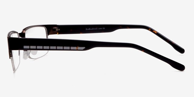 Elijah Brown MetalEyeglass Frames from EyeBuyDirect, Side View