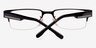 Elijah Brown MetalEyeglass Frames from EyeBuyDirect, Closed View