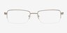 Atkarsk Gunmetal MetalEyeglass Frames from EyeBuyDirect, Front View