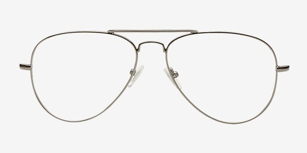 Baymak Gunmetal Métal Montures de lunettes de vue