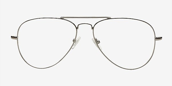 Baymak Gunmetal Metal Eyeglass Frames