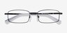 Chistopol Noir MétalMontures de lunettes de vue d'EyeBuyDirect, Vue Rapprochée