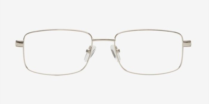 Chaplygin Argenté Métal Montures de lunettes de vue d'EyeBuyDirect