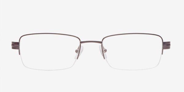 Kubinka Brun Métal Montures de lunettes de vue