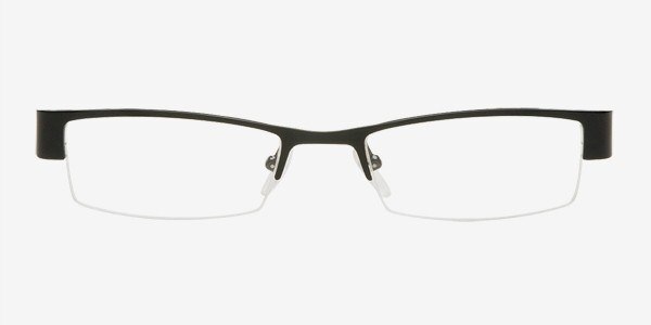 Malgobek Noir Métal Montures de lunettes de vue