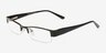 Malgobek Black MetalEyeglass Frames from EyeBuyDirect, Angle View