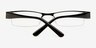 Malgobek Black MetalEyeglass Frames from EyeBuyDirect, Closed View