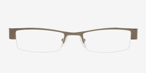 Malgobek Gunmetal Metal Eyeglass Frames