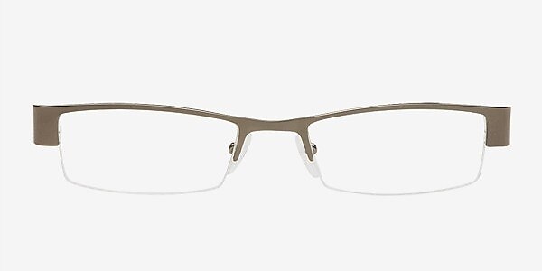 Malgobek Gunmetal Metal Eyeglass Frames