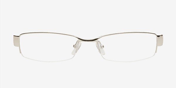 1005 Silver/Black Metal Eyeglass Frames