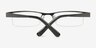90702 Black MetalEyeglass Frames from EyeBuyDirect, Closed View
