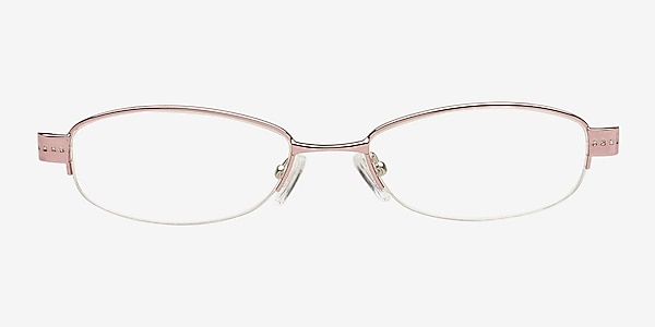 HD6274 Pink Metal Eyeglass Frames