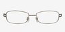 YT203 Gunmetal MetalEyeglass Frames from EyeBuyDirect, Front View