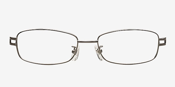 YT203 Gunmetal Metal Eyeglass Frames