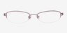 9068 Purple MetalEyeglass Frames from EyeBuyDirect, Front View