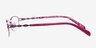 9068 Purple MetalEyeglass Frames from EyeBuyDirect, Side View