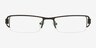 9021 Black MetalEyeglass Frames from EyeBuyDirect, Front View