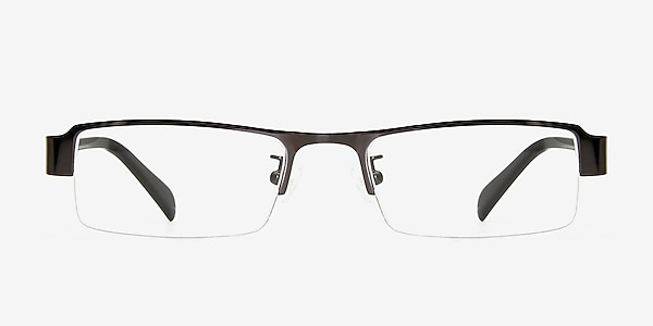 1122 Gunmetal Metal Eyeglass Frames