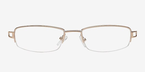 Chyormoz Golden Metal Eyeglass Frames