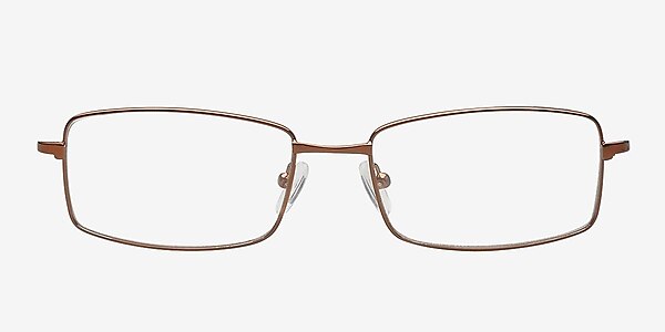 Cherepanovo Brown Metal Eyeglass Frames