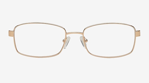 Dmitrovsk Golden Metal Eyeglass Frames
