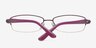 1328 Purple MetalEyeglass Frames from EyeBuyDirect, Closed View