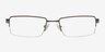 Vishera Brun MétalMontures de lunettes de vue d'EyeBuyDirect, Vue de Face