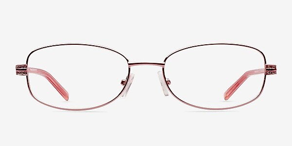 Okhansk Pink Metal Eyeglass Frames