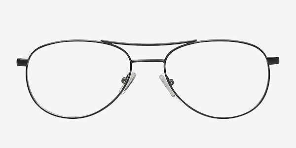 Priozersk Black Metal Eyeglass Frames