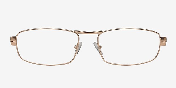 Akhtarsk Golden Metal Eyeglass Frames