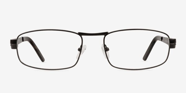 Akhtarsk Noir Métal Montures de lunettes de vue