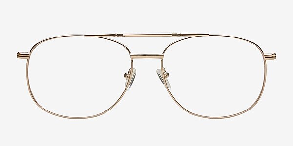 Yelnya Golden Metal Eyeglass Frames