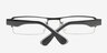 Valday Black MetalEyeglass Frames from EyeBuyDirect, Closed View
