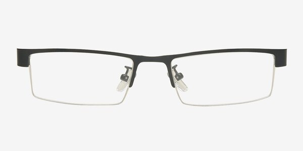 Heinola Black Metal Eyeglass Frames