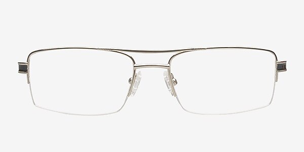 Napili Silver Metal Eyeglass Frames