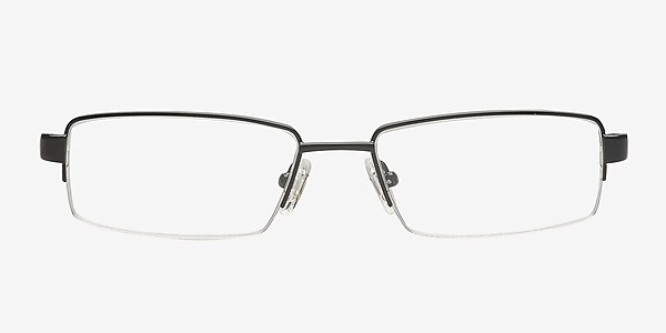 Maunaloa Black Metal Eyeglass Frames