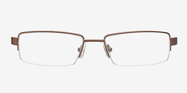 Maunaloa Brown Metal Eyeglass Frames