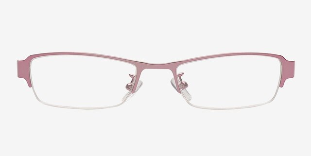 Kennewick Pink MetalEyeglass Frames from EyeBuyDirect, Front View
