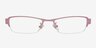Kennewick Pink MetalEyeglass Frames from EyeBuyDirect, Front View