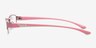 Kennewick Pink MetalEyeglass Frames from EyeBuyDirect, Side View